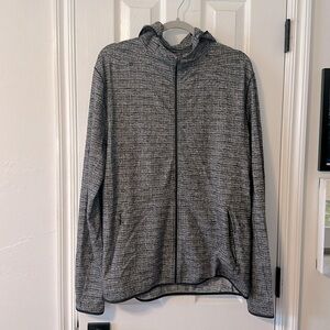Lululemon men’s size Large zip front hooded jacket